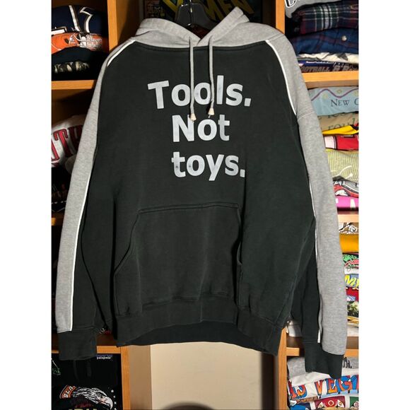Vintage Y2K Rare STIHL Tools Not Toys Promo Hoodie - Picture 1 of 5